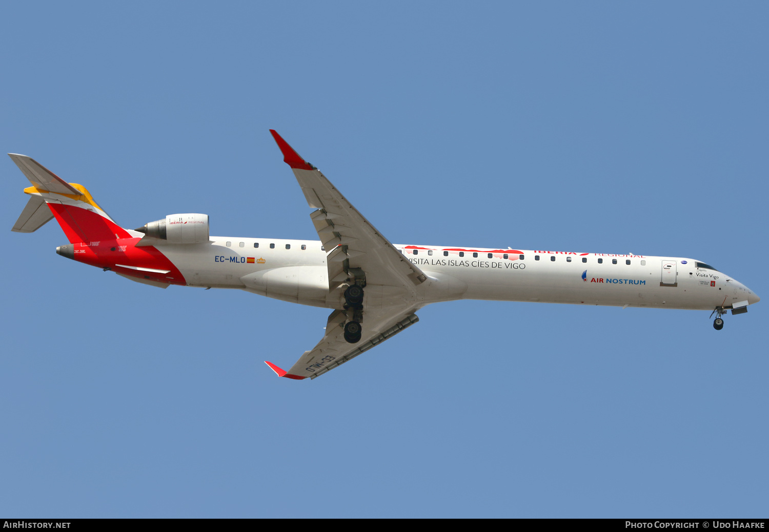 Aircraft Photo of EC-MLO | Bombardier CRJ-1000 (CL-600-2E25) | Iberia Regional | AirHistory.net #519583