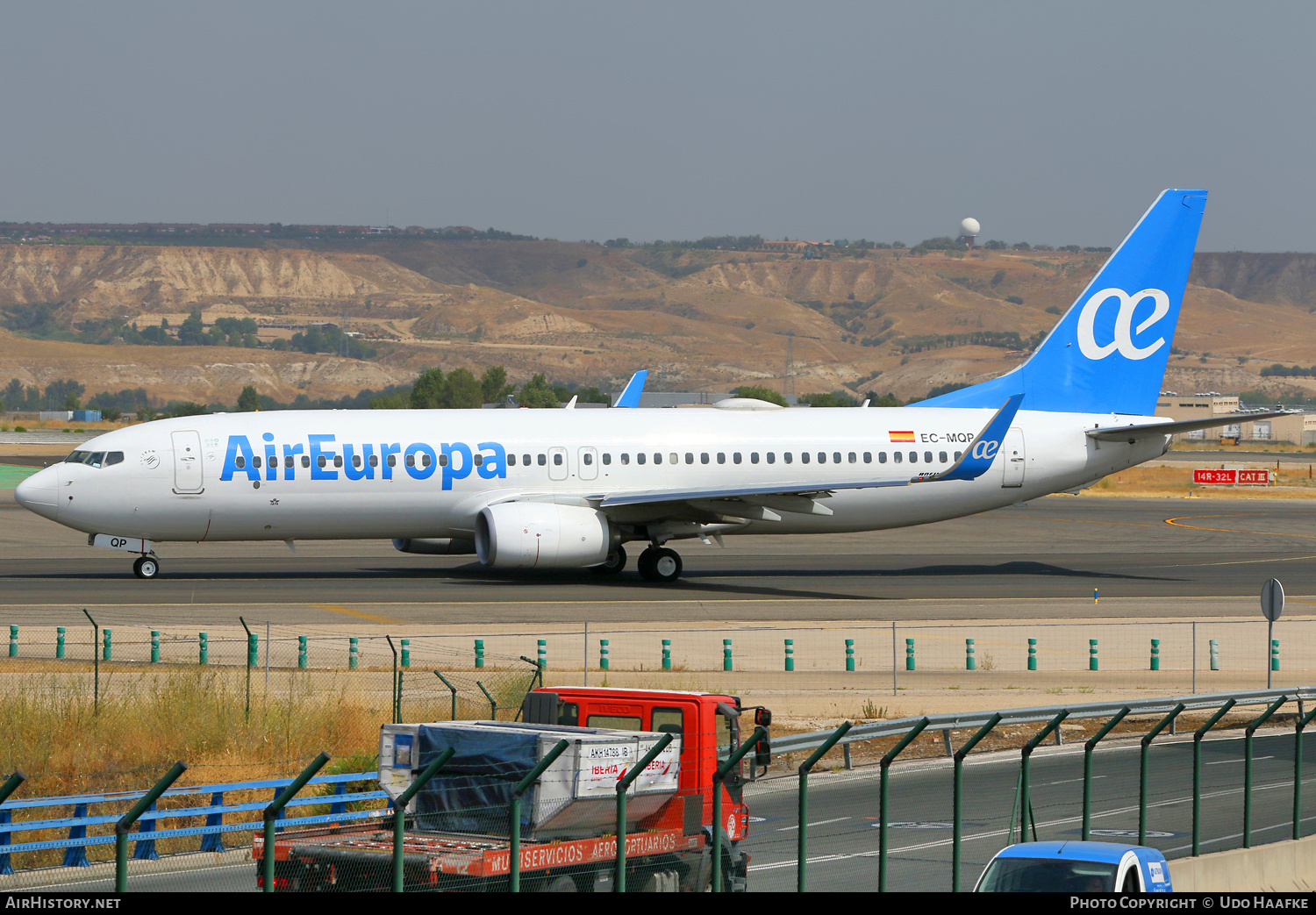 Aircraft Photo of EC-MQP | Boeing 737-800 | Air Europa | AirHistory.net #519588