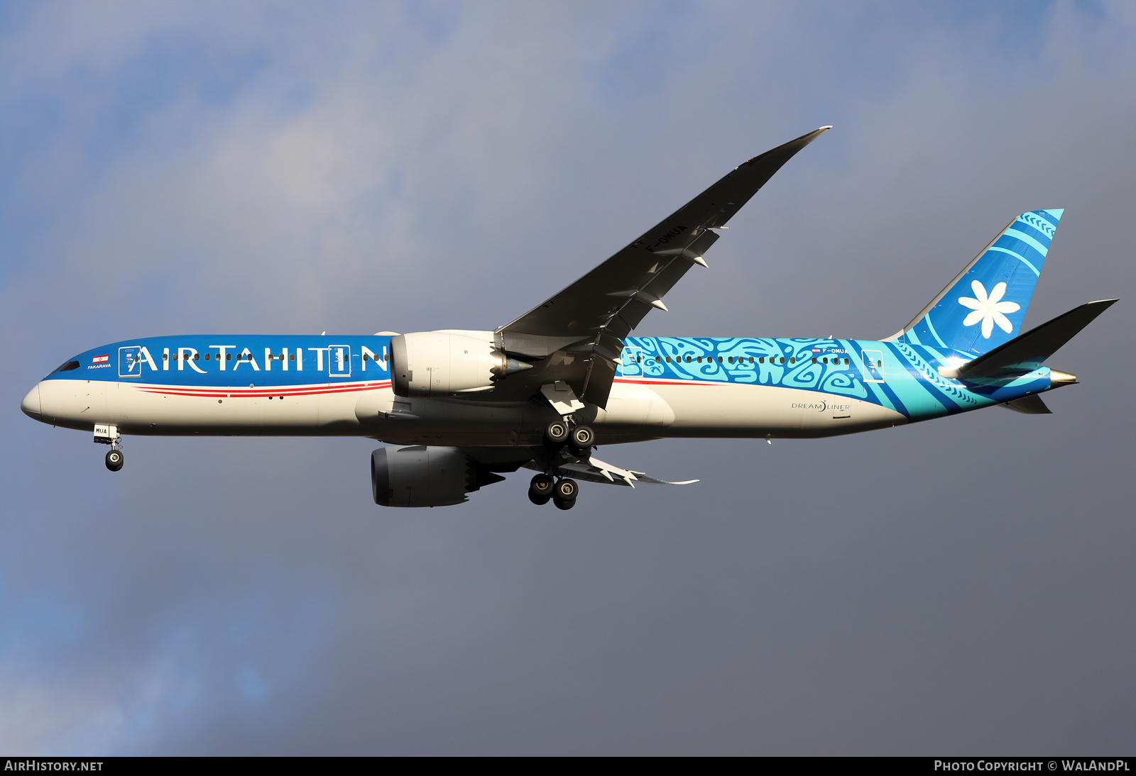 Aircraft Photo of F-OMUA | Boeing 787-9 Dreamliner | Air Tahiti Nui | AirHistory.net #519598
