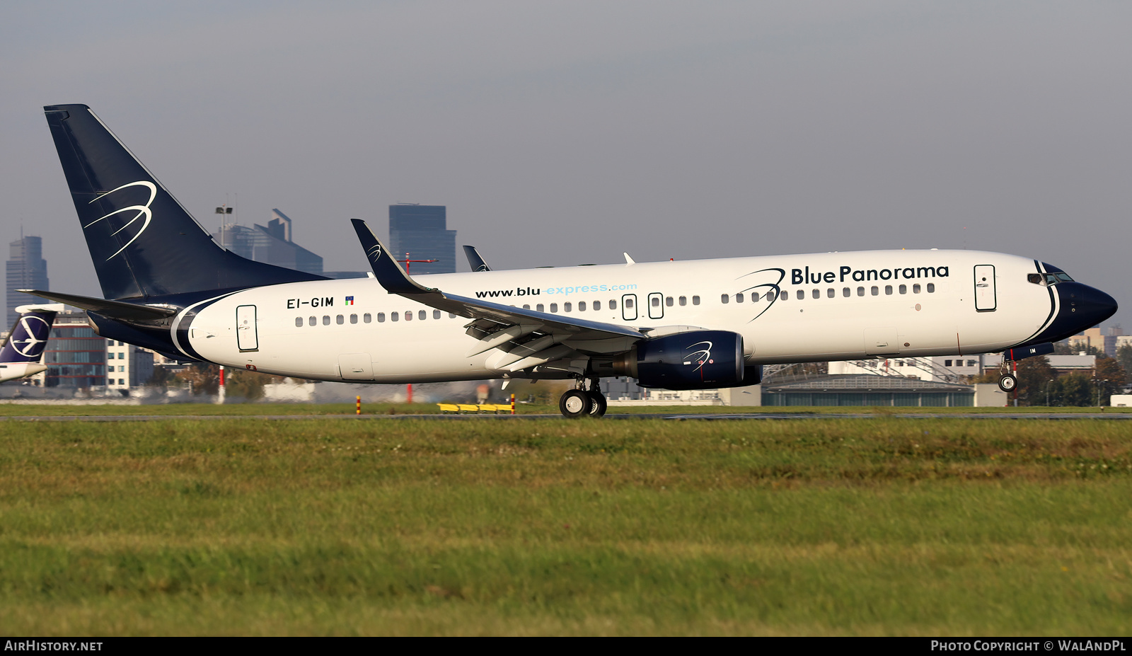 Aircraft Photo of EI-GIM | Boeing 737-86Q | Blue Panorama Airlines | AirHistory.net #519615