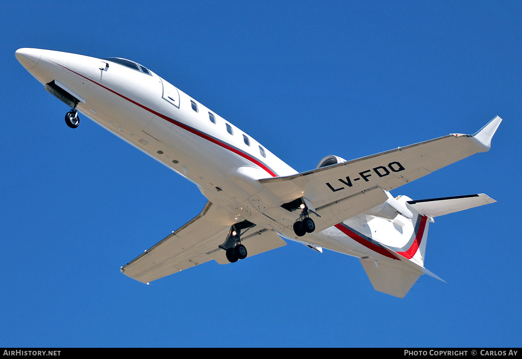 Aircraft Photo of LV-FDQ | Learjet 60 | AirHistory.net #519644