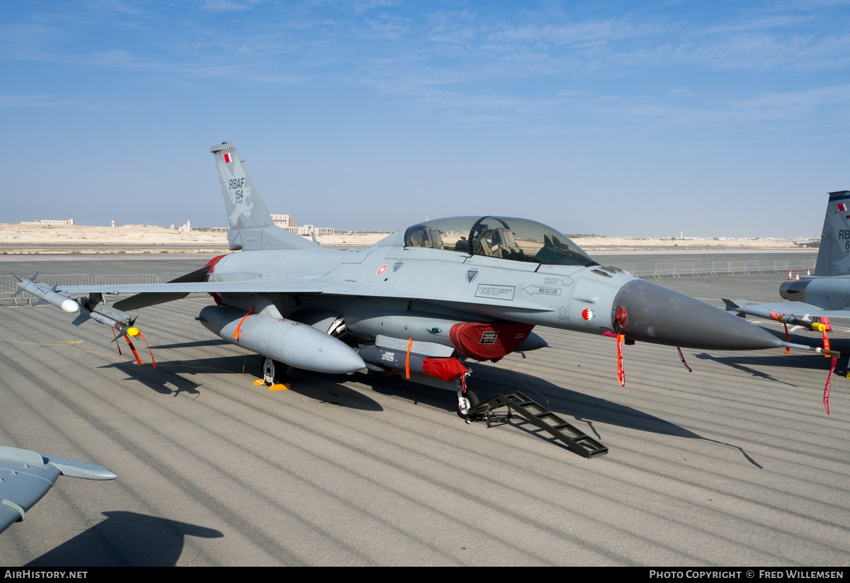 Aircraft Photo of 154 | General Dynamics F-16D Fighting Falcon | Bahrain - Air Force | AirHistory.net #519662