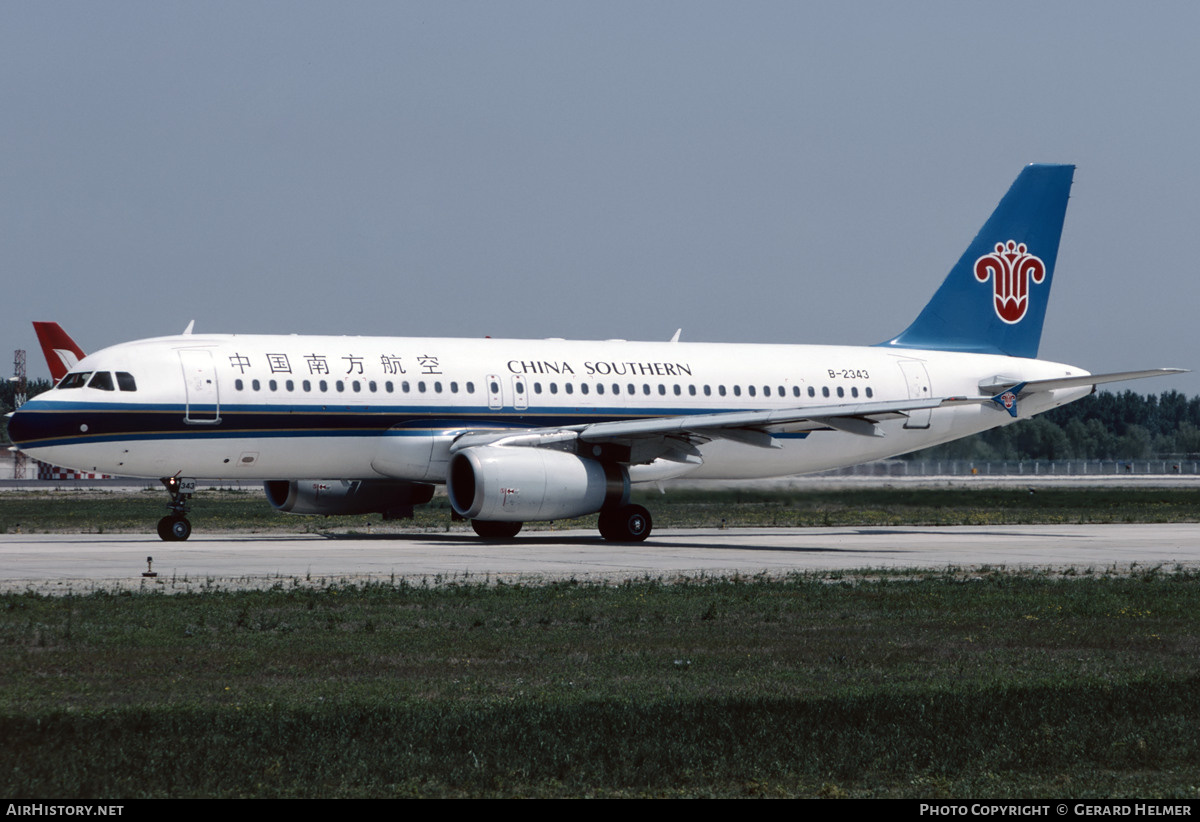 Aircraft Photo of B-2343 | Airbus A320-233 | China Southern Airlines | AirHistory.net #519665