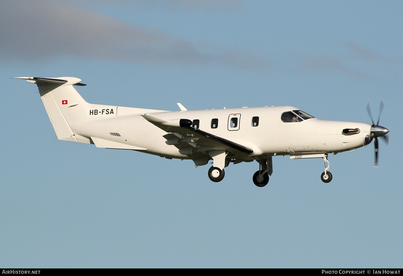 Aircraft Photo of HB-FSA | Pilatus PC-12NGX (PC-12/47E) | AirHistory.net #519680