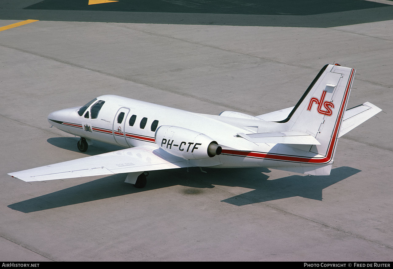 Aircraft Photo of PH-CTF | Cessna 500 Citation | Rijksluchtvaartschool - RLS | AirHistory.net #519698