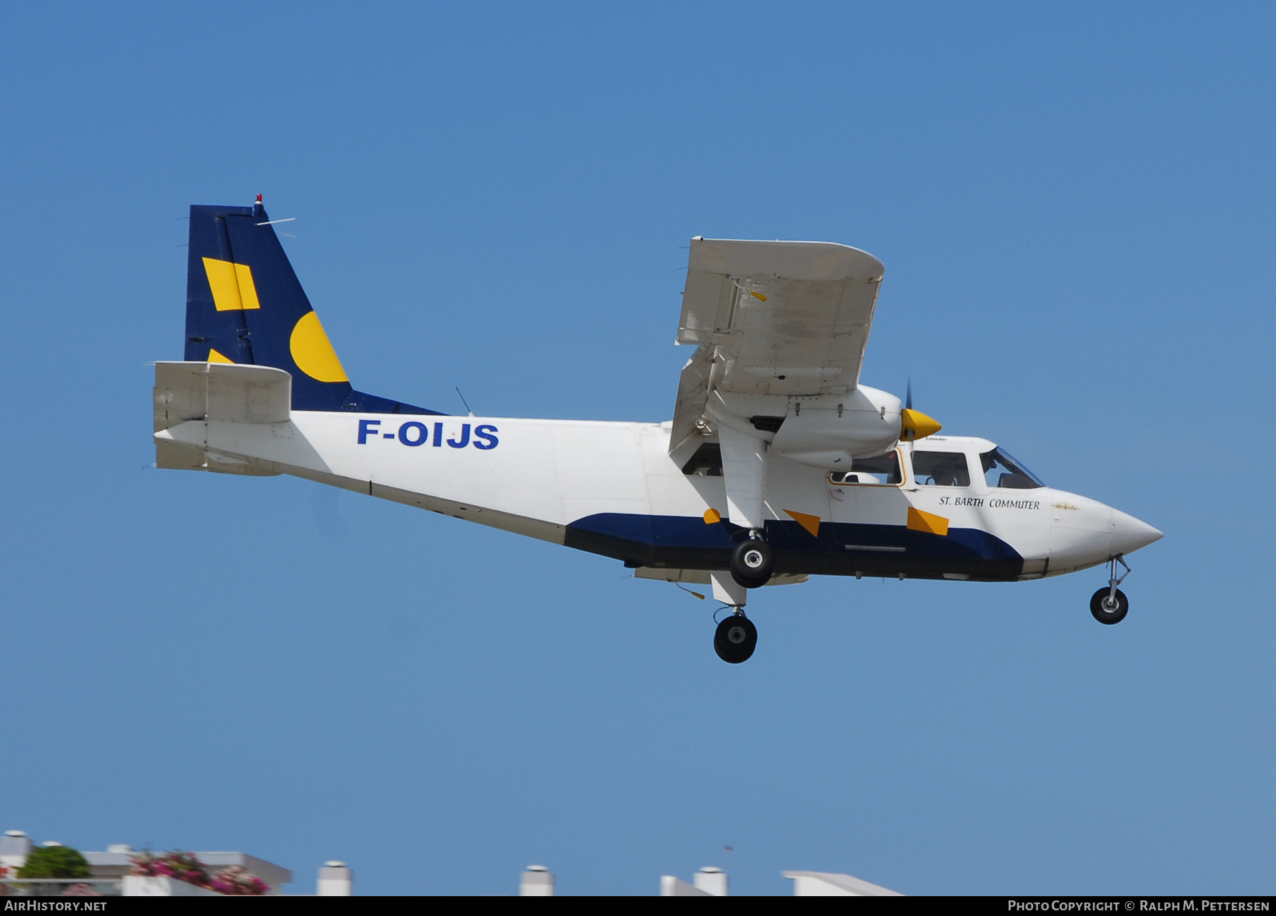 Aircraft Photo of F-OIJS | Pilatus Britten-Norman BN-2B-20 Islander | St. Barth Commuter | AirHistory.net #519723