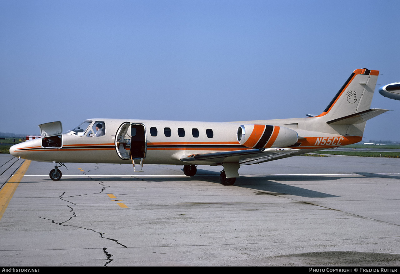 Aircraft Photo of N55CC | Cessna 550 Citation II | AirHistory.net #519725