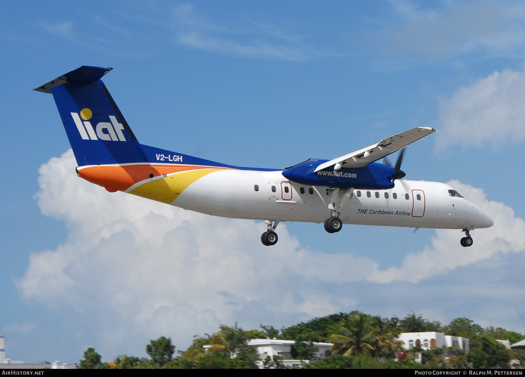 Aircraft Photo of V2-LGH | De Havilland Canada DHC-8-311 Dash 8 | LIAT - Leeward Islands Air Transport | AirHistory.net #519731