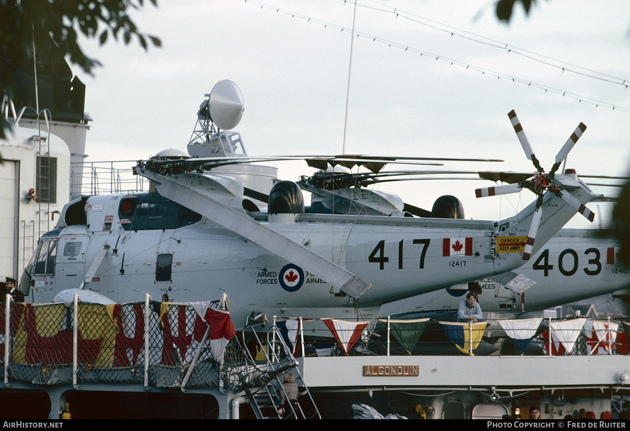 Aircraft Photo of 12417 | Sikorsky CH-124A Sea King (S-61B) | Canada - Air Force | AirHistory.net #519732