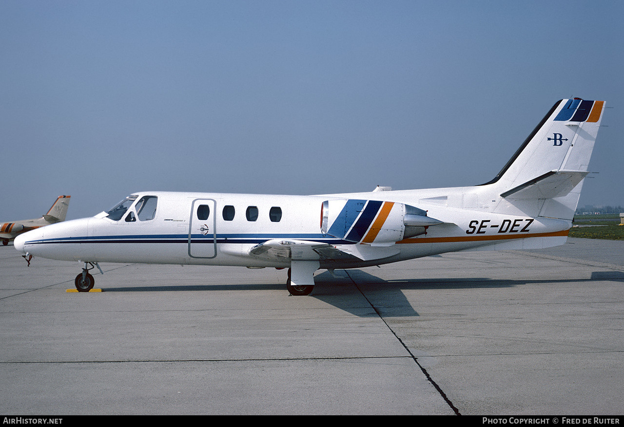 Aircraft Photo of SE-DEZ | Cessna 500 Citation I | Bofors | AirHistory.net #519734