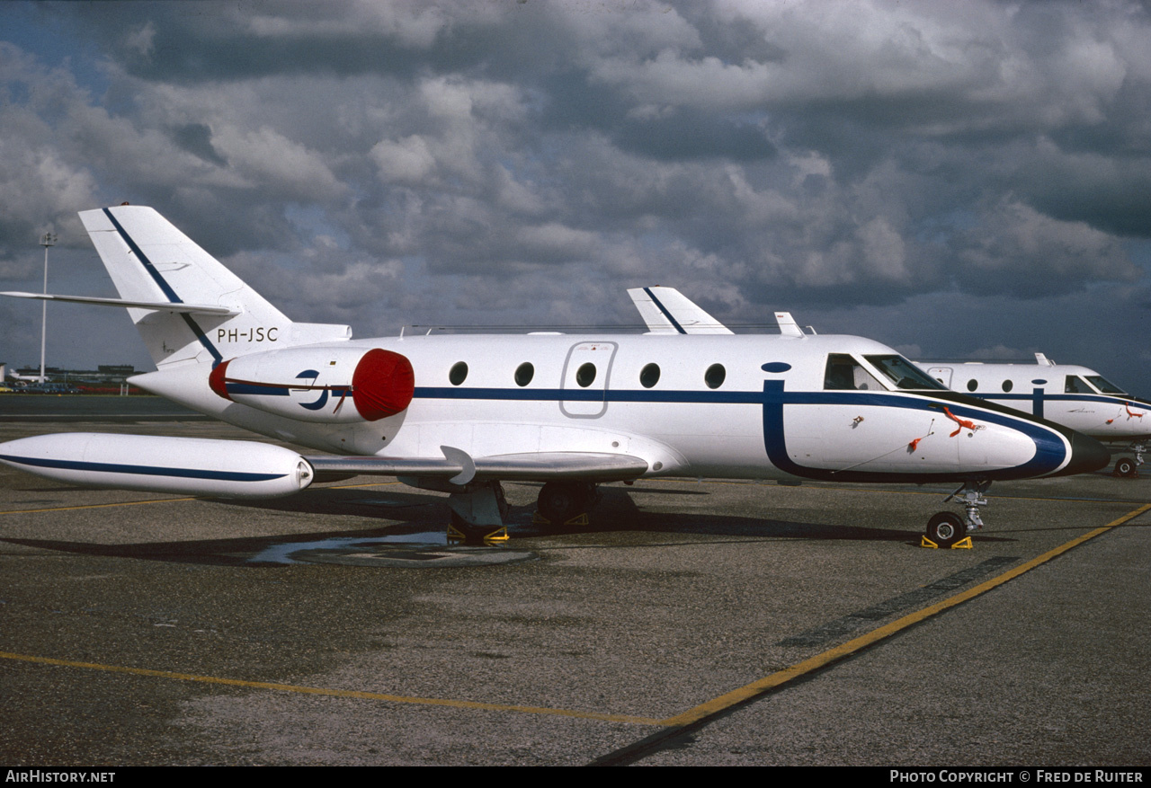 Aircraft Photo of PH-JSC | Aerospatiale SN-601 Corvette 100 | Jetstar Holland | AirHistory.net #519735