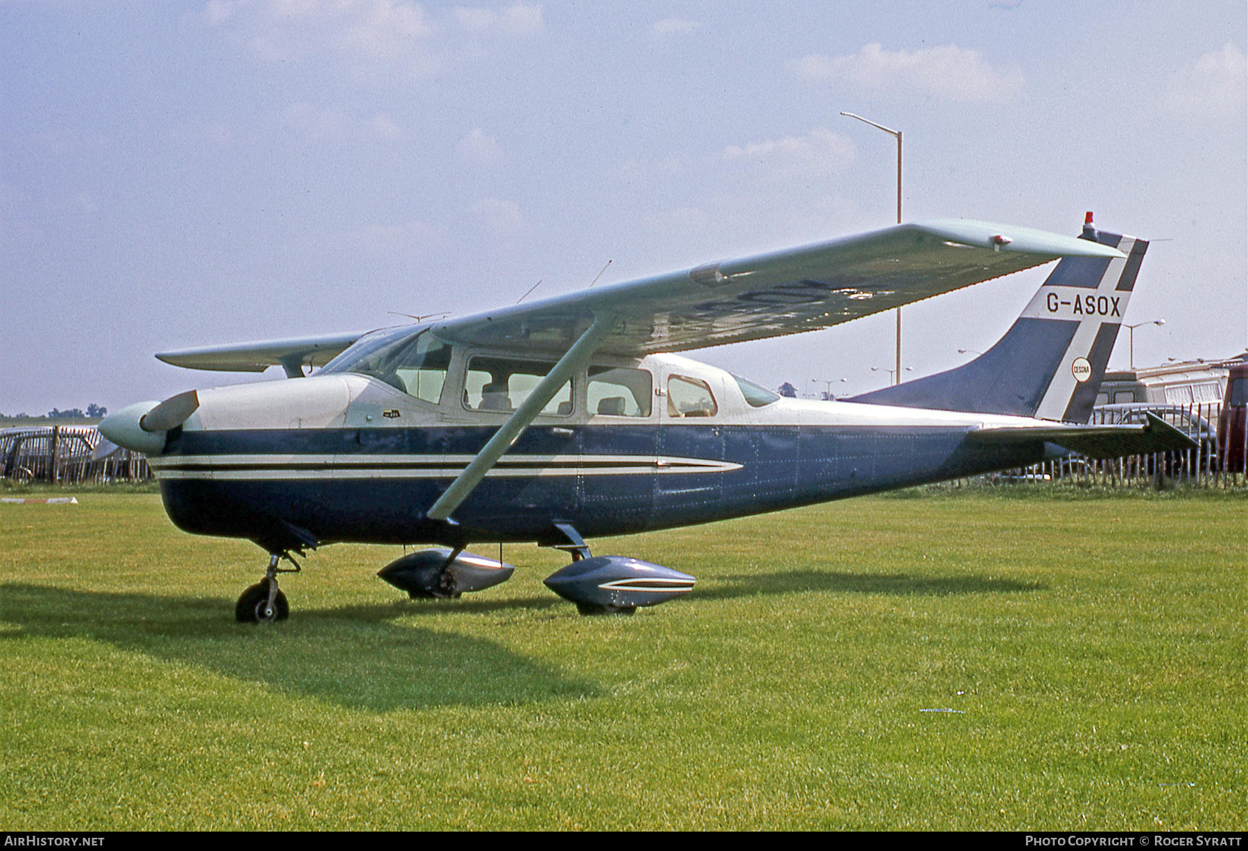 Aircraft Photo of G-ASOX | Cessna 210-5A | AirHistory.net #519740