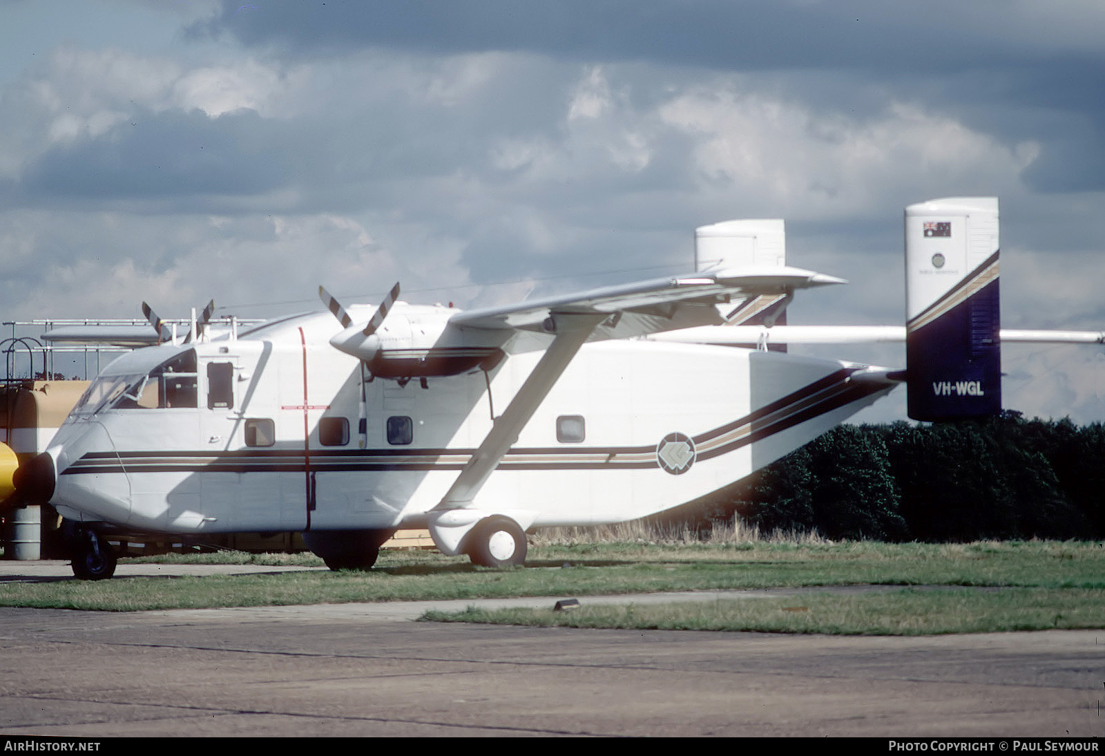 Aircraft Photo of VH-WGL | Short SC.7 Skyvan 3M-400 | World Geoscience Corporation - WGC | AirHistory.net #519743