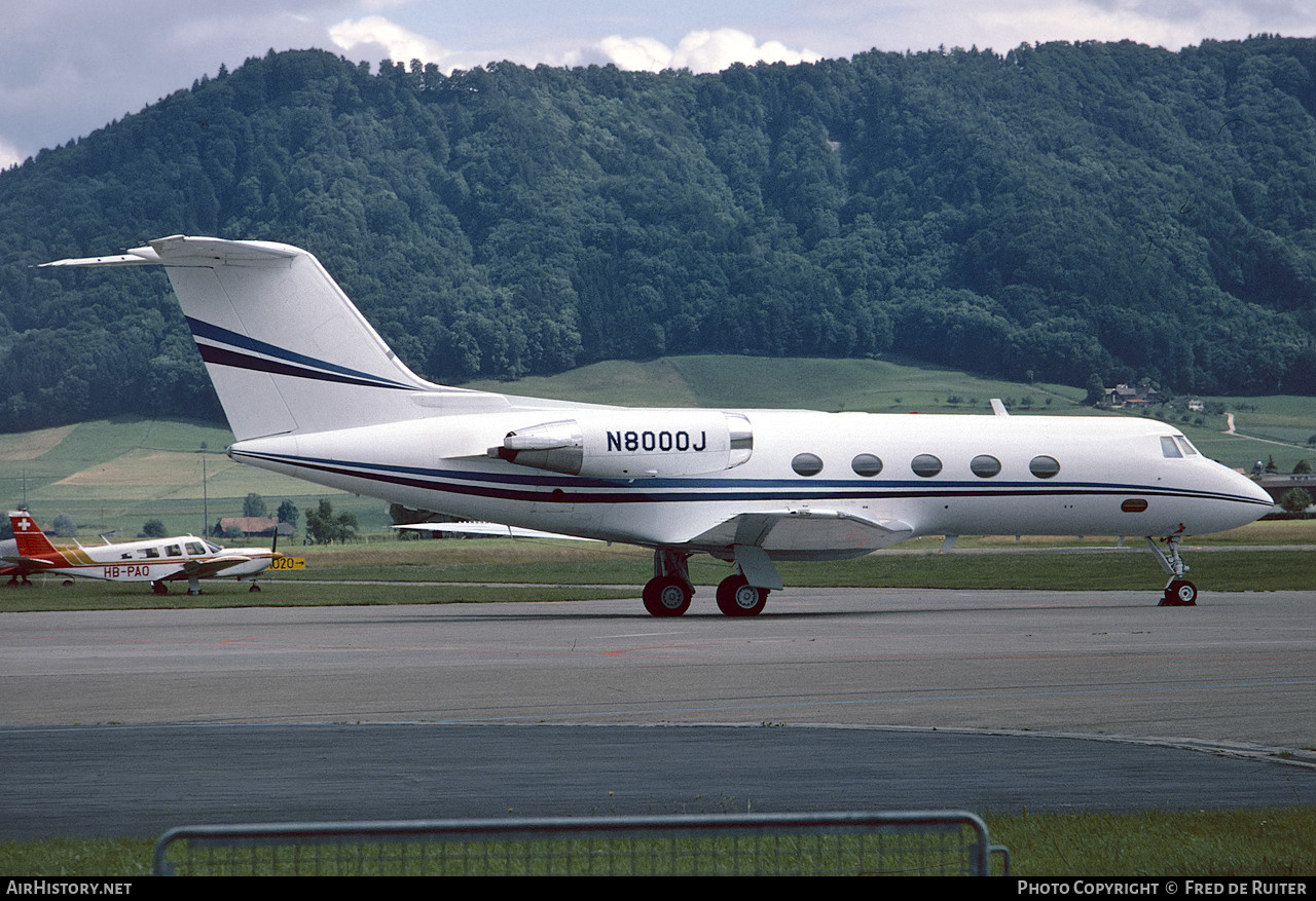 Aircraft Photo of N8000J | Grumman American G-1159 Gulfstream II | AirHistory.net #519745