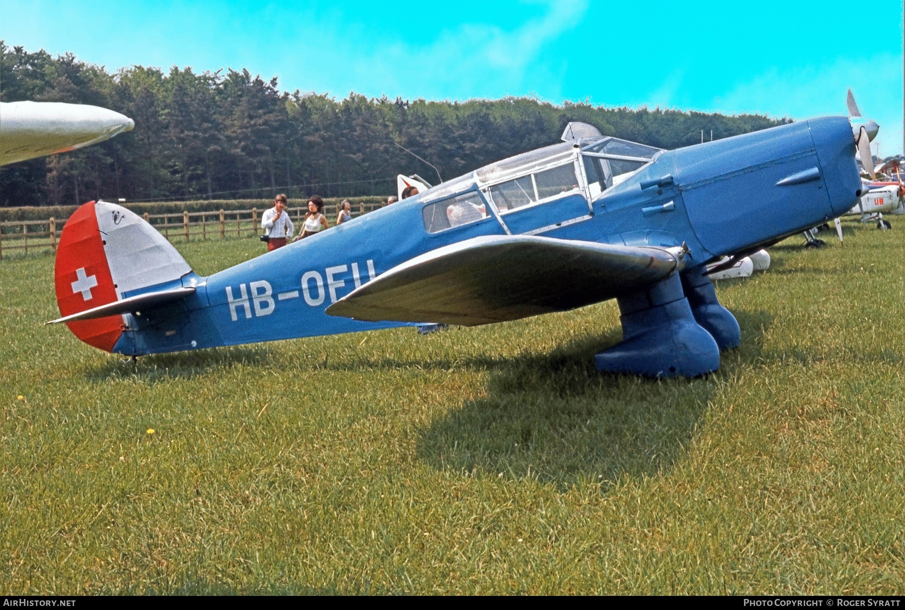 Aircraft Photo of HB-OFU | Percival P.3 Gull Six | AirHistory.net #519752
