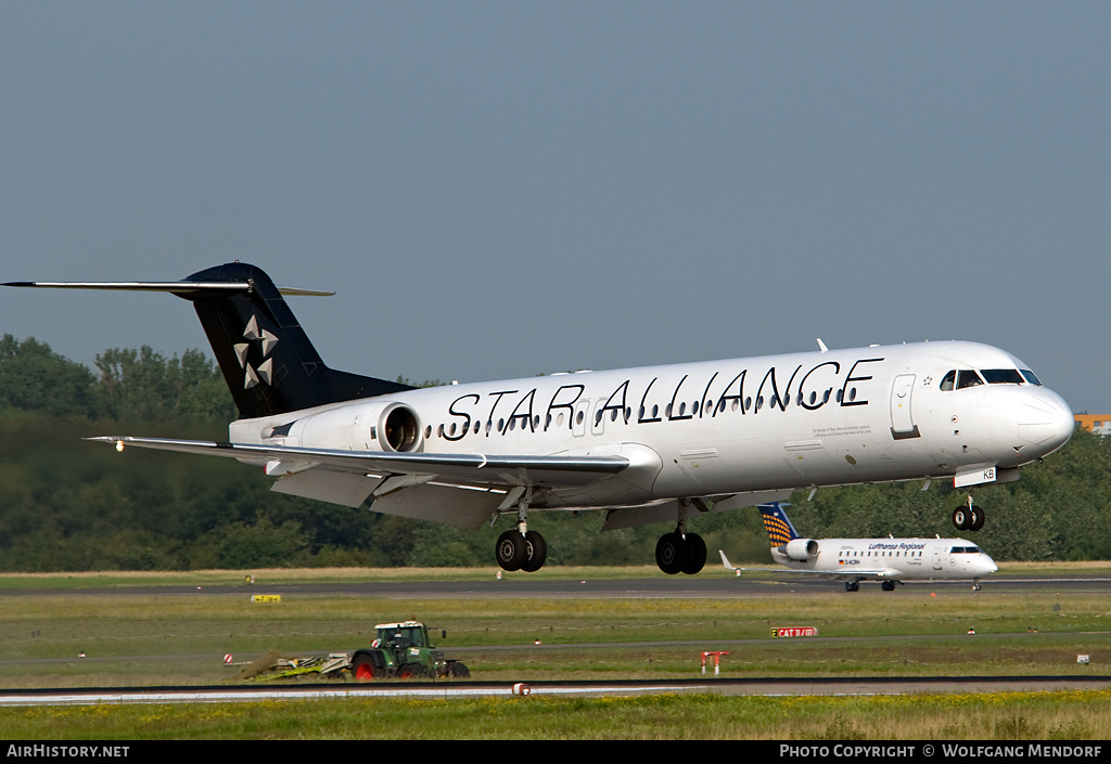 Aircraft Photo of D-AFKB | Fokker 100 (F28-0100) | Contact Air | AirHistory.net #519759