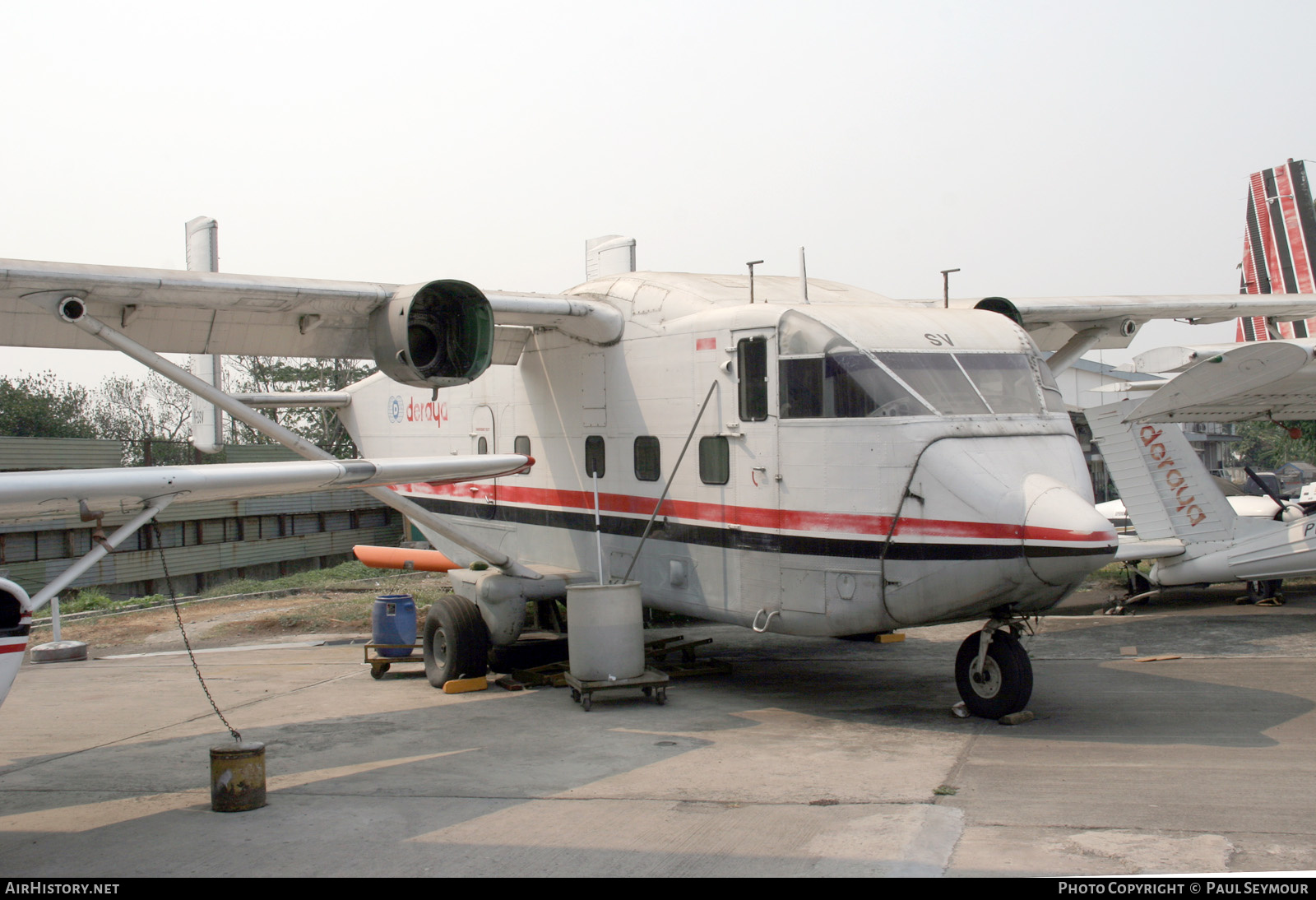 Aircraft Photo of PK-DSV | Short SC.7 Skyvan 3-100 | Deraya Air Taxi | AirHistory.net #519760