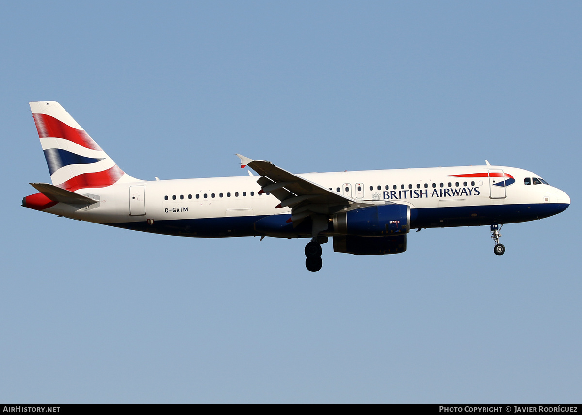 Aircraft Photo of G-GATM | Airbus A320-233 | British Airways | AirHistory.net #519762