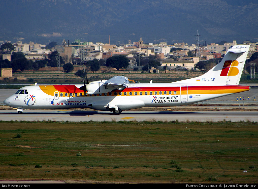 Aircraft Photo of EC-JCF | ATR ATR-72-500 (ATR-72-212A) | Air Nostrum | AirHistory.net #519766