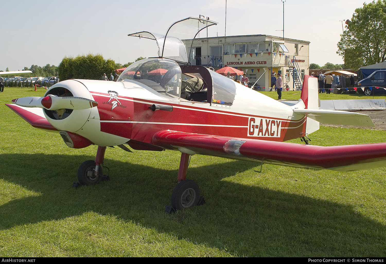 Aircraft Photo of G-AXCY | SAN Jodel D-117A | AirHistory.net #519773