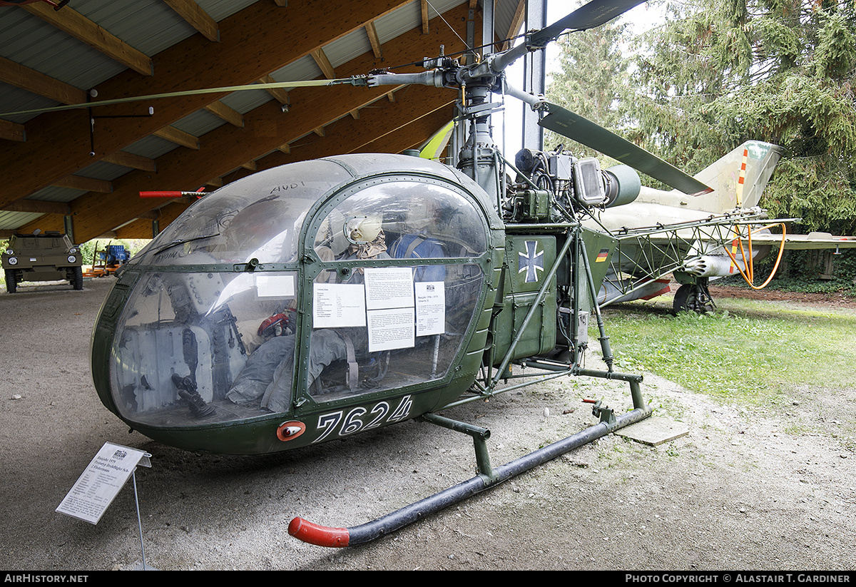 Aircraft Photo of 7624 | Sud SE-3130 Alouette II | Germany - Air Force | AirHistory.net #519776