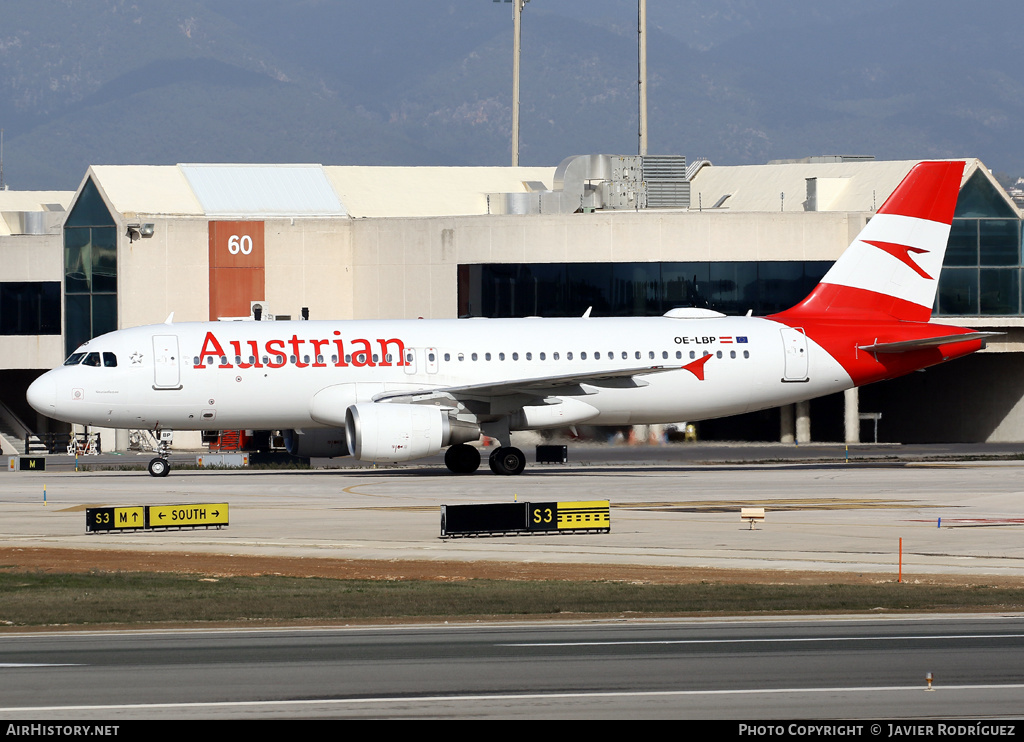 Aircraft Photo of OE-LBP | Airbus A320-214 | Austrian Airlines | AirHistory.net #519779