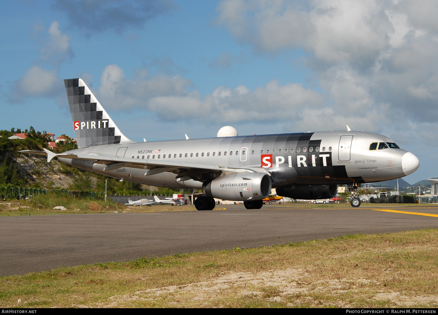 Aircraft Photo of N523NK | Airbus A319-132 | Spirit Airlines | AirHistory.net #519785
