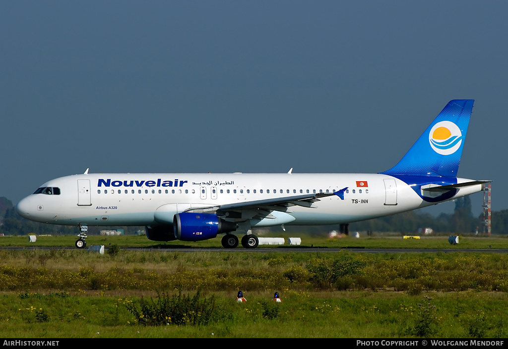 Aircraft Photo of TS-INN | Airbus A320-212 | Nouvelair Tunisie | AirHistory.net #519790