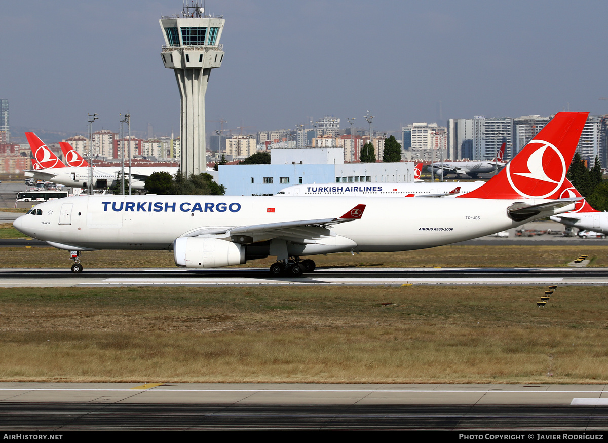 Aircraft Photo of TC-JDS | Airbus A330-243F | Turkish Airlines Cargo | AirHistory.net #519798