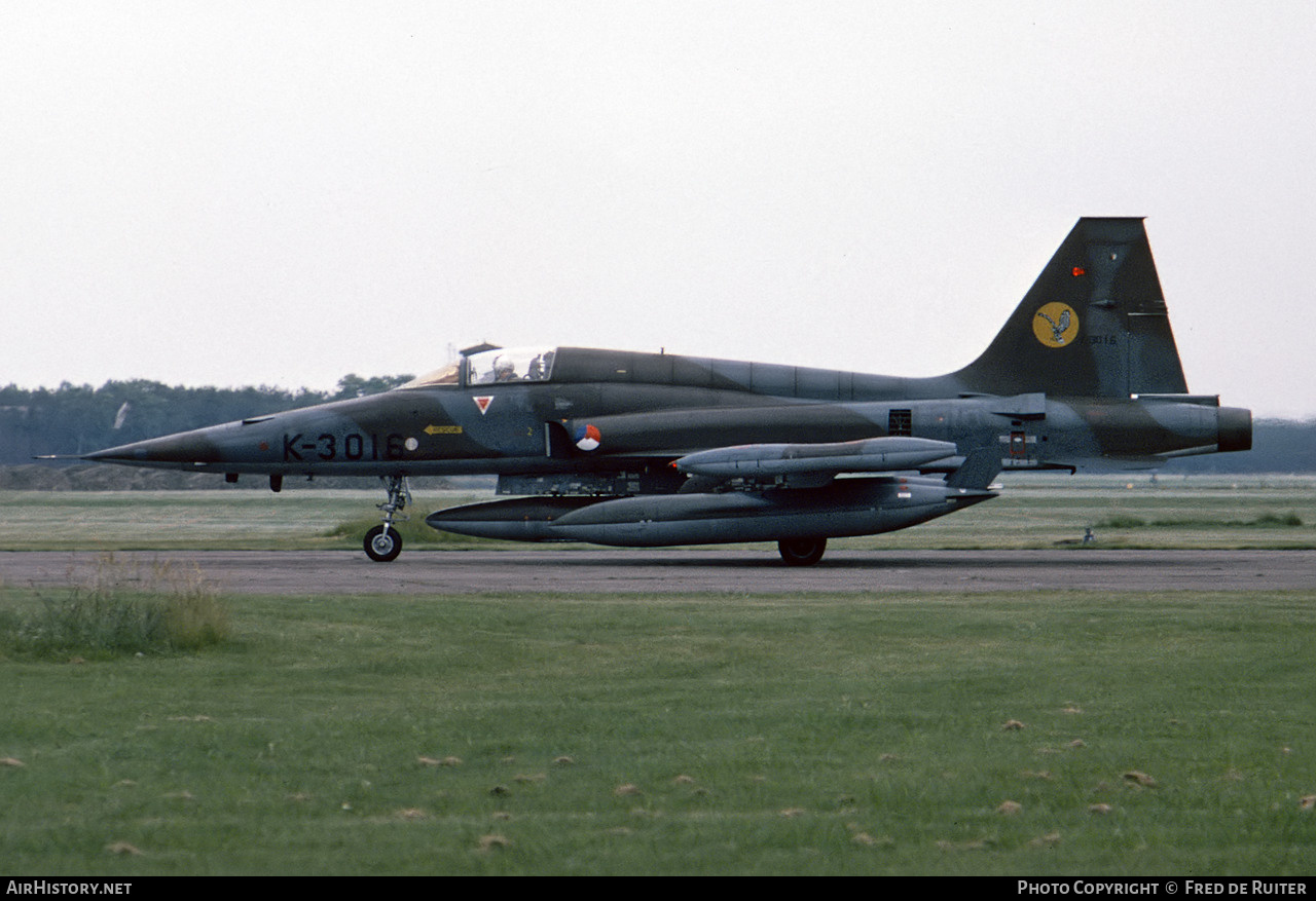 Aircraft Photo of K-3016 | Canadair NF-5A | Netherlands - Air Force | AirHistory.net #519812
