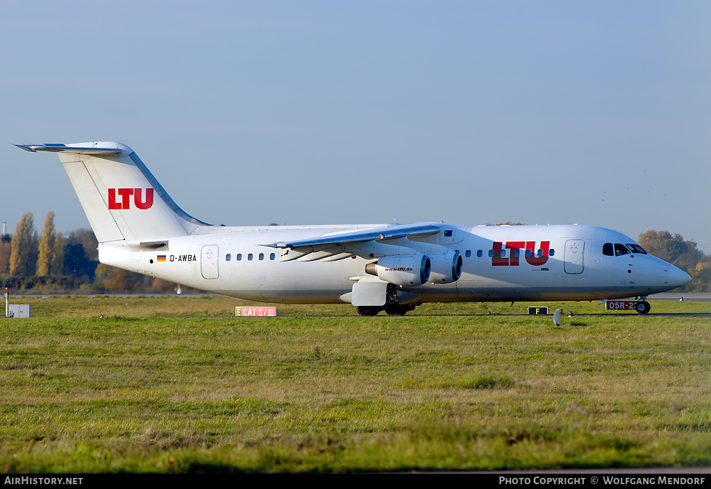 Aircraft Photo of D-AWBA | British Aerospace BAe-146-300 | LTU - Lufttransport-Unternehmen | AirHistory.net #519813