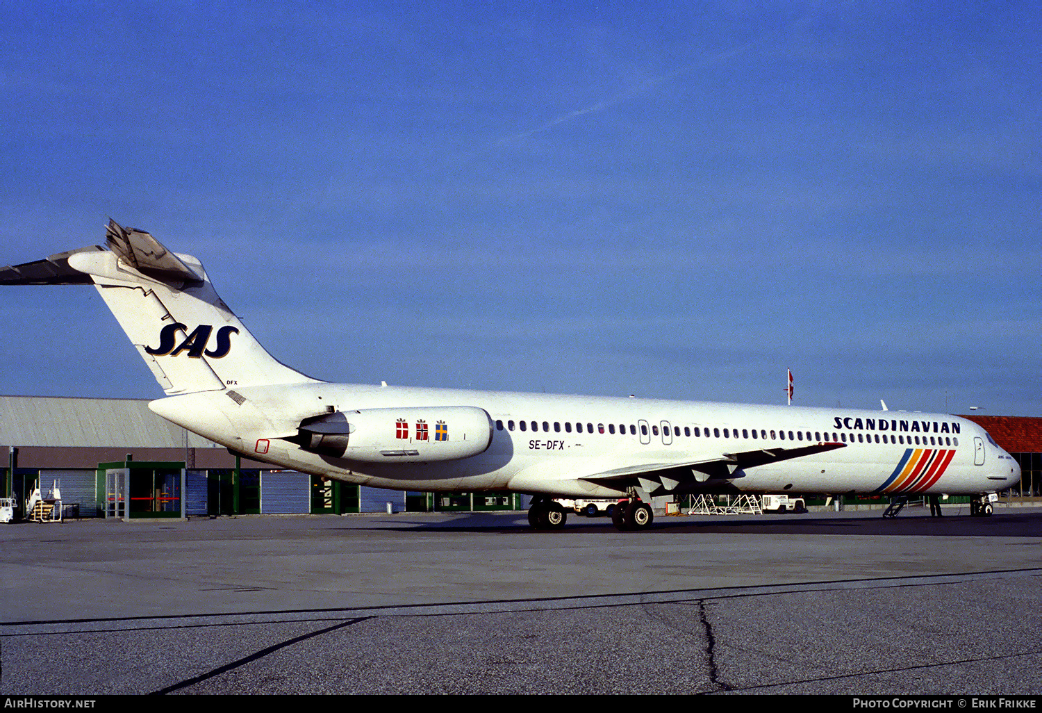 Aircraft Photo of SE-DFX | McDonnell Douglas MD-82 (DC-9-82) | Scandinavian Airlines - SAS | AirHistory.net #519815