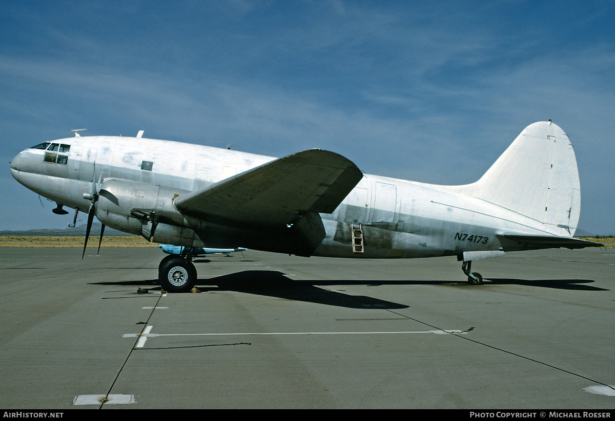 Aircraft Photo of N74173 | Curtiss C-46A Commando | AirHistory.net #519864