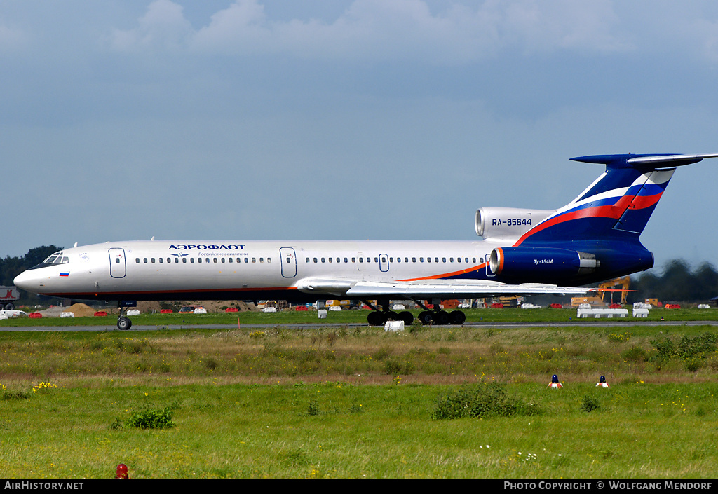 Aircraft Photo of RA-85644 | Tupolev Tu-154M | Aeroflot - Russian Airlines | AirHistory.net #519875
