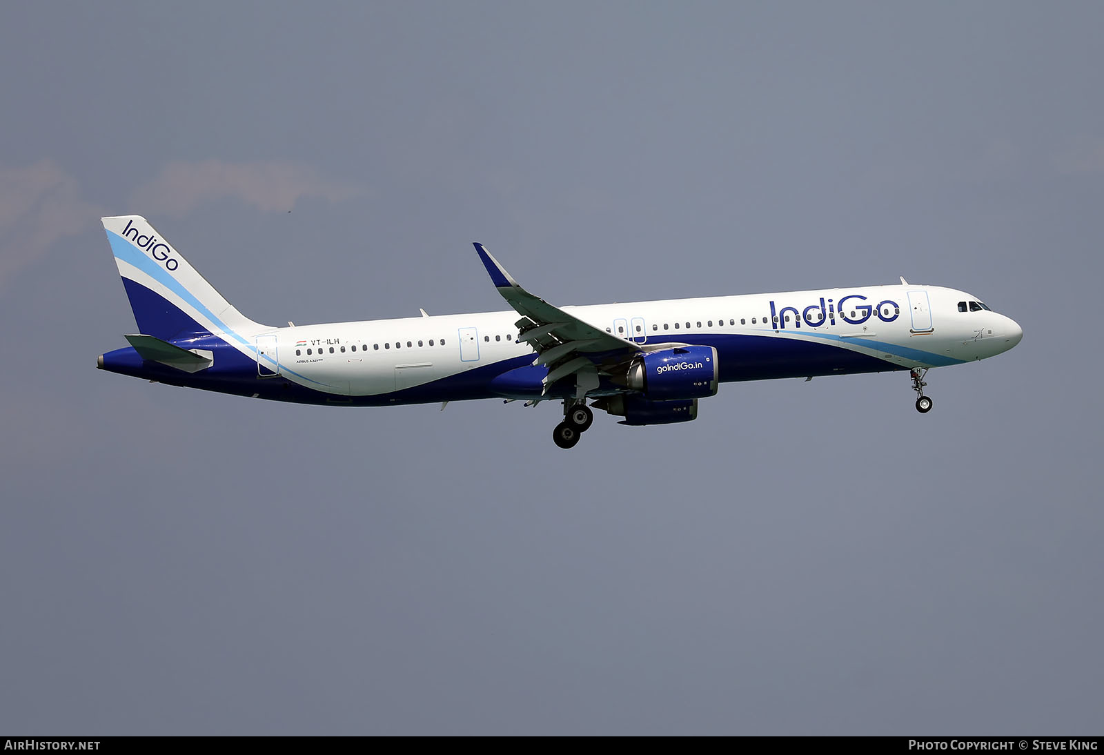 Aircraft Photo of VT-ILH | Airbus A321-251NX | IndiGo | AirHistory.net #519881