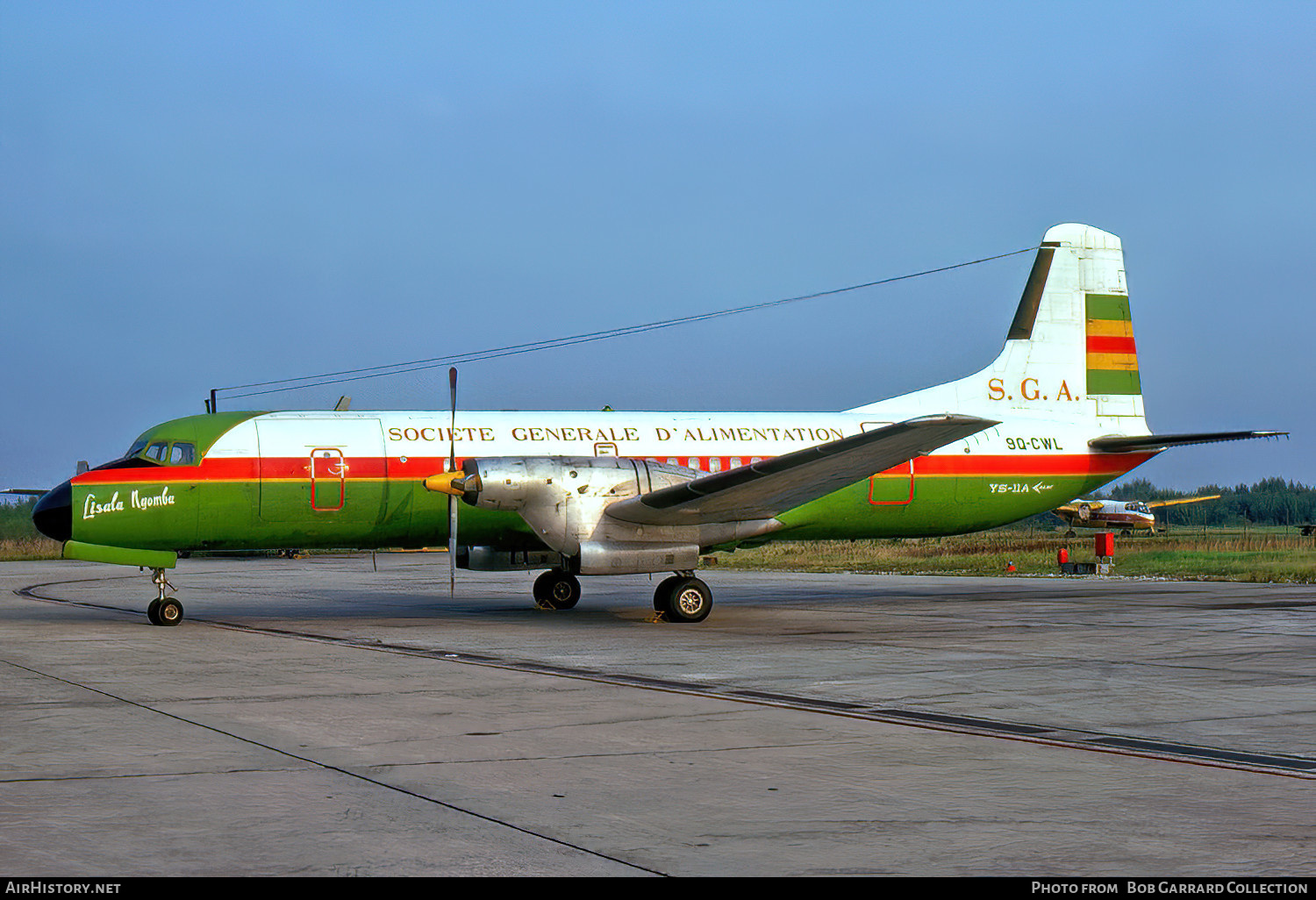 Aircraft Photo of 9Q-CWL | NAMC YS-11A-200 | SGA - Societé Generale d'Alimentation | AirHistory.net #519885