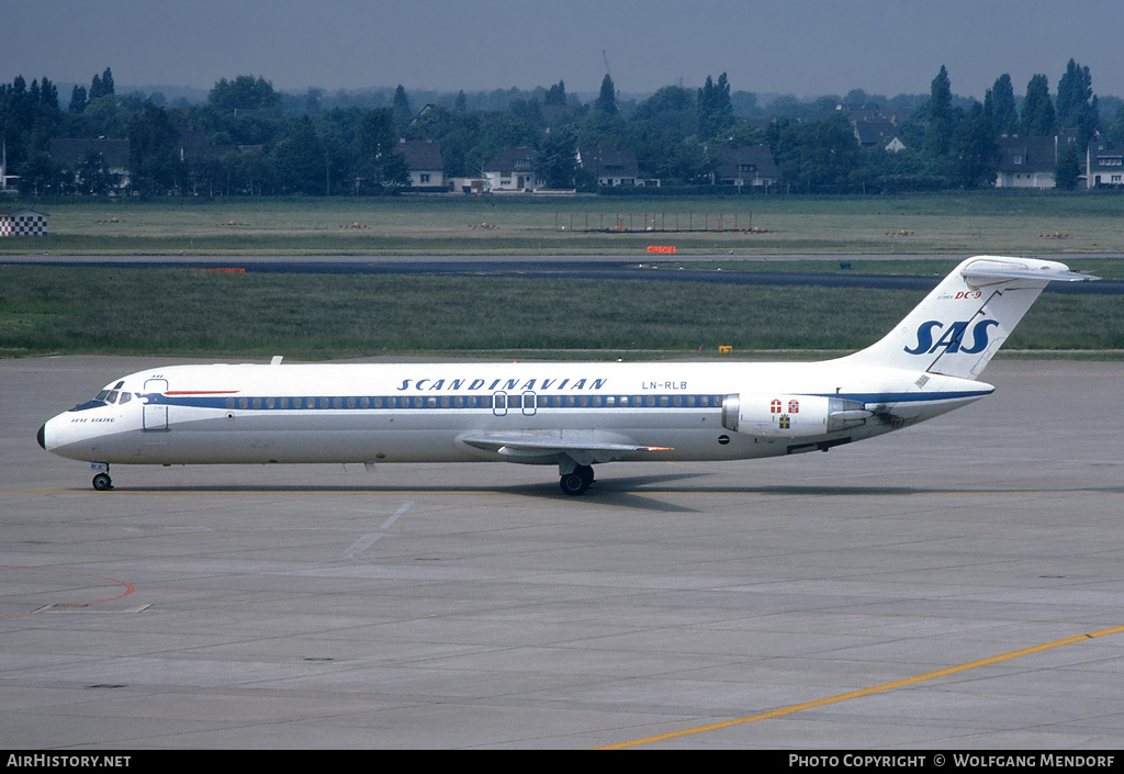 Aircraft Photo of LN-RLB | McDonnell Douglas DC-9-41 | Scandinavian Airlines - SAS | AirHistory.net #519891
