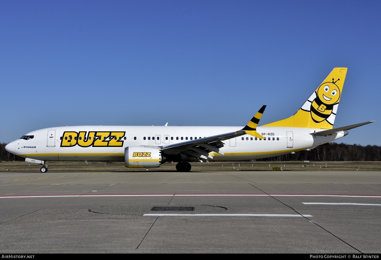 Aircraft Photo of SP-RZD | Boeing 737-8200 Max 200 | Buzz | AirHistory.net #519916