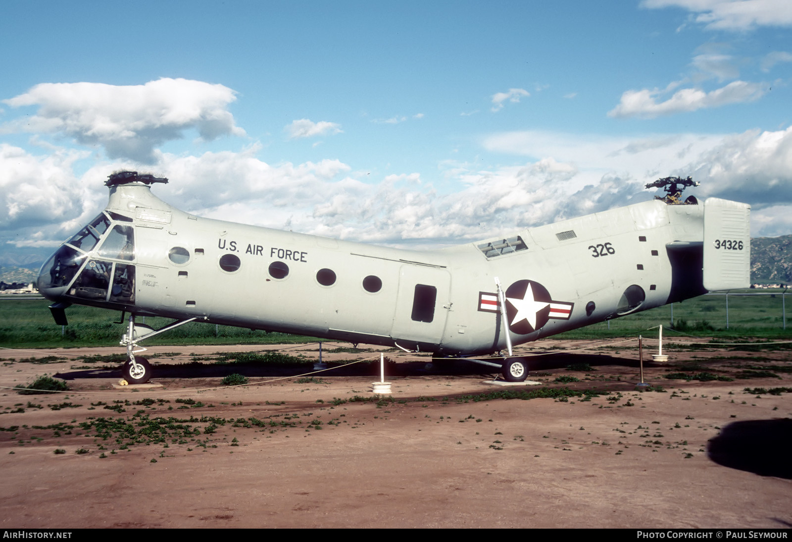 Aircraft Photo of 53-4326 / 34326 | Piasecki CH-21B Workhorse | USA - Air Force | AirHistory.net #519921