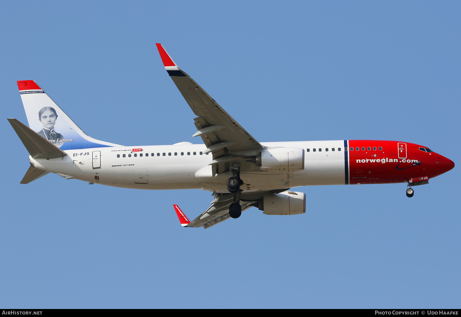 Aircraft Photo of EI-FJS | Boeing 737-8JP | Norwegian | AirHistory.net #519923