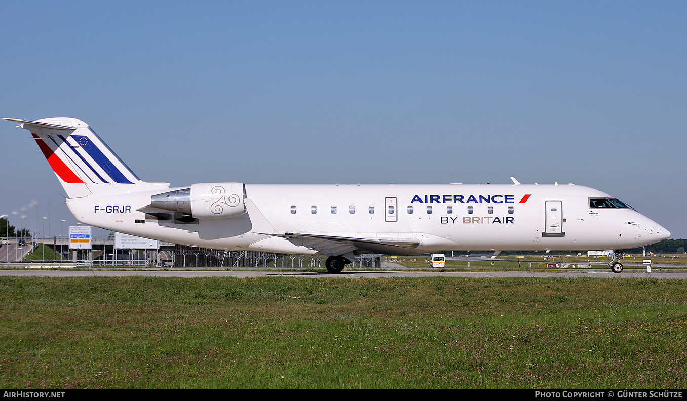 Aircraft Photo of F-GRJR | Bombardier CRJ-100ER (CL-600-2B19) | Brit Air | AirHistory.net #519932