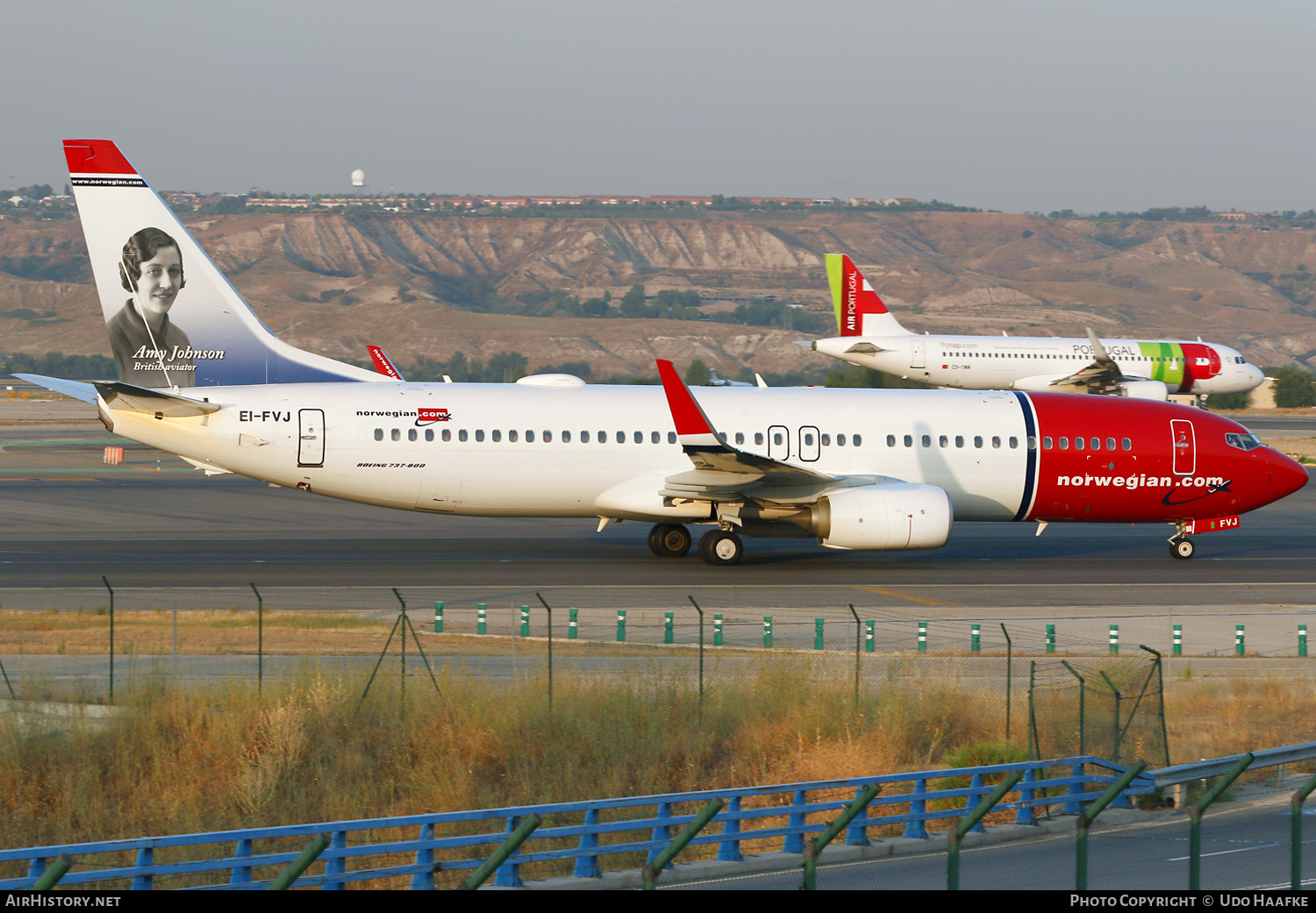 Aircraft Photo of EI-FVJ | Boeing 737-8JP | Norwegian | AirHistory.net #519945