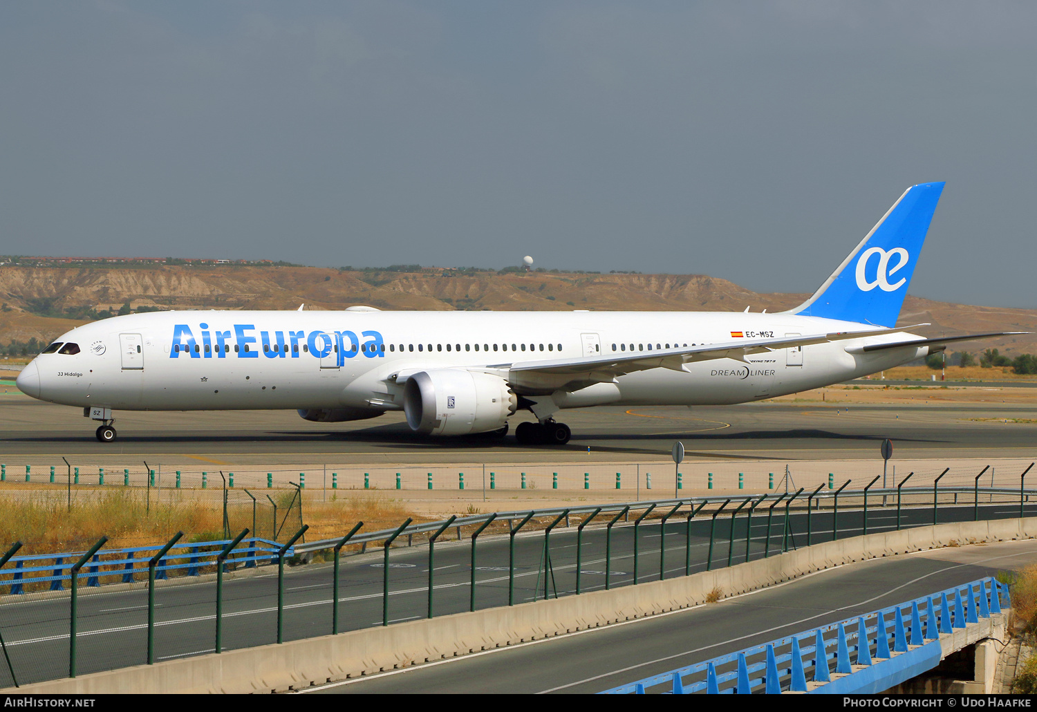 Aircraft Photo of EC-MSZ | Boeing 787-9 Dreamliner | Air Europa | AirHistory.net #519951