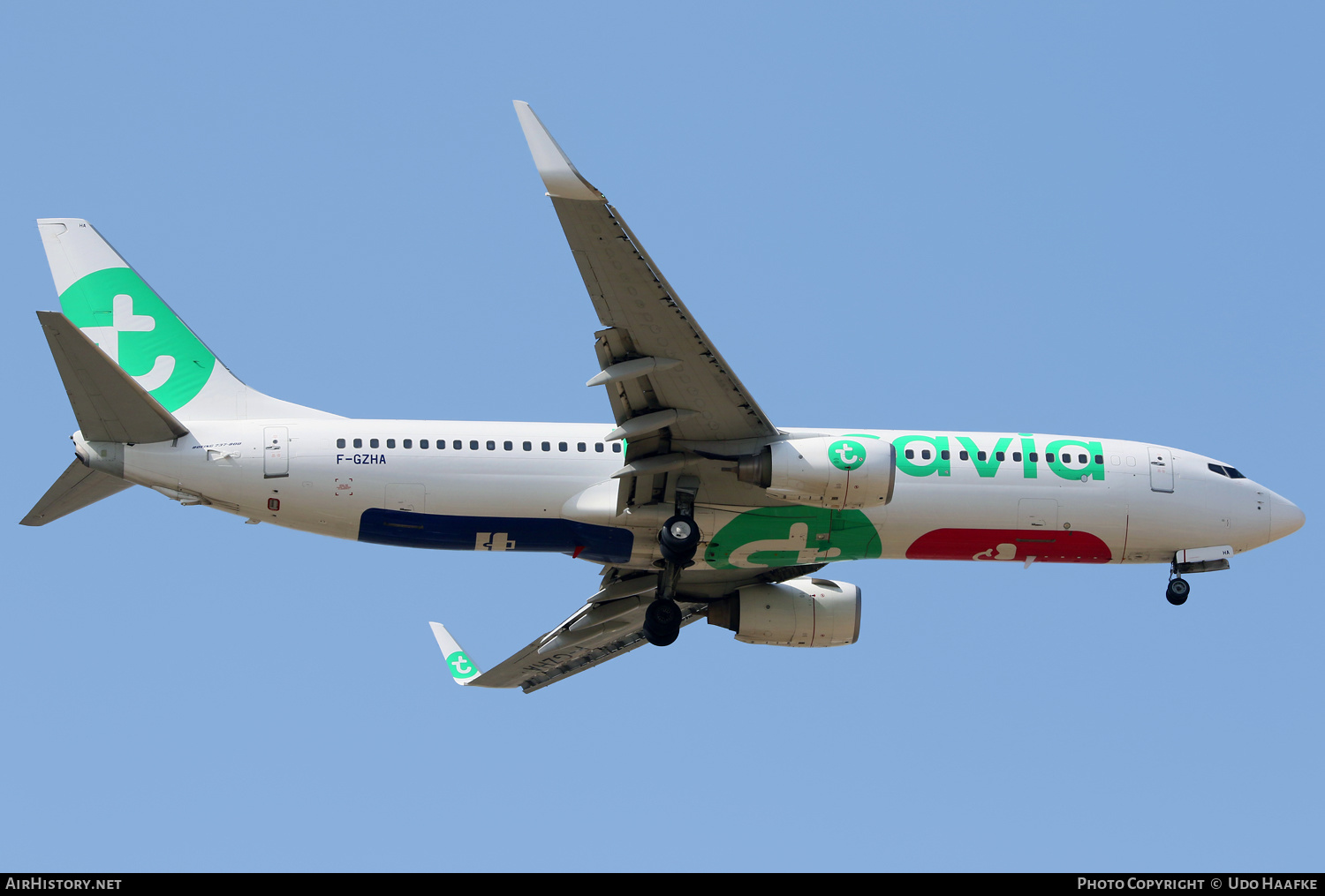 Aircraft Photo of F-GZHA | Boeing 737-8GJ | Transavia | AirHistory.net #519963