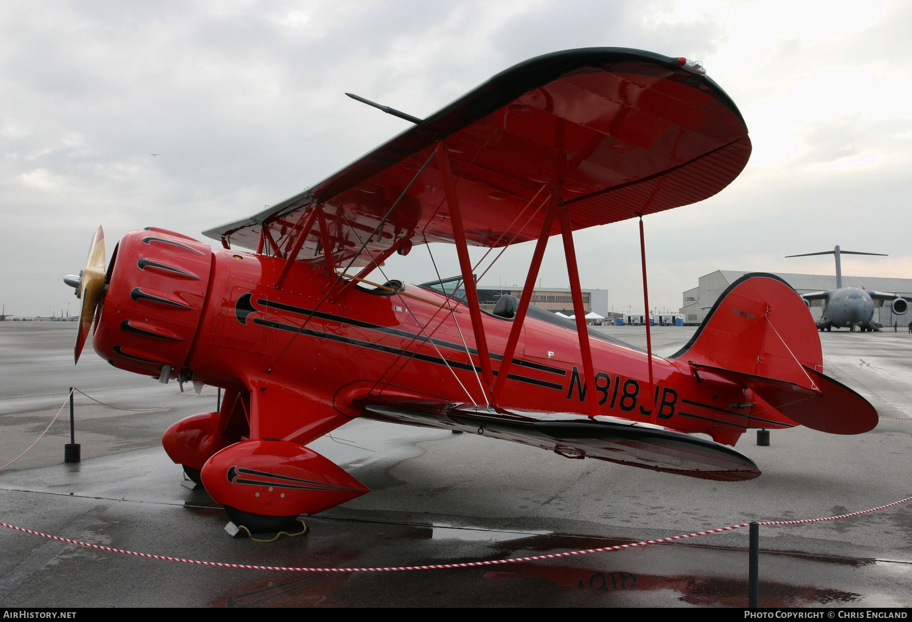 Aircraft Photo of N818JB | Waco YMF-5C | AirHistory.net #519971