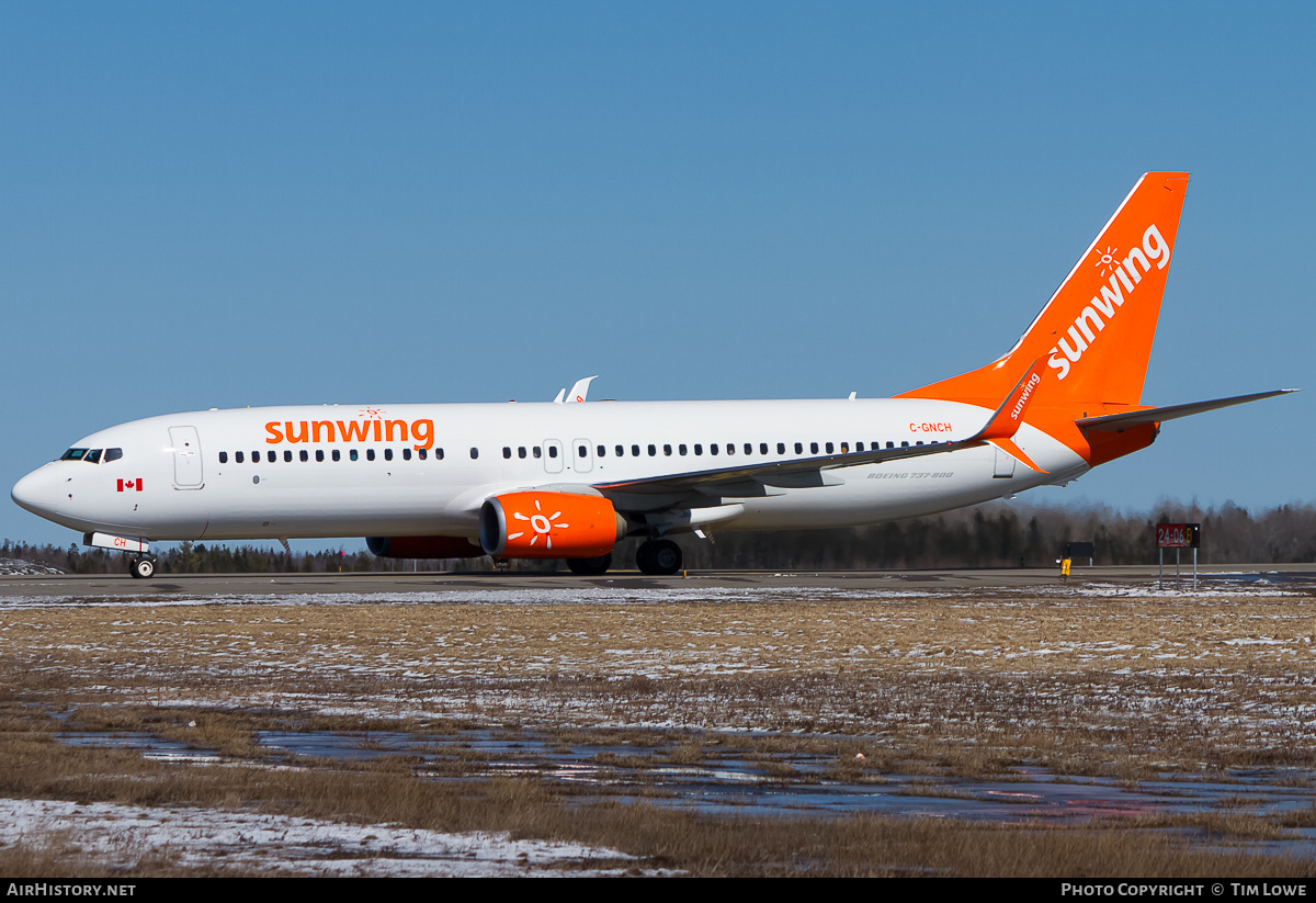 Aircraft Photo of C-GNCH | Boeing 737-81D | Sunwing Airlines | AirHistory.net #519976
