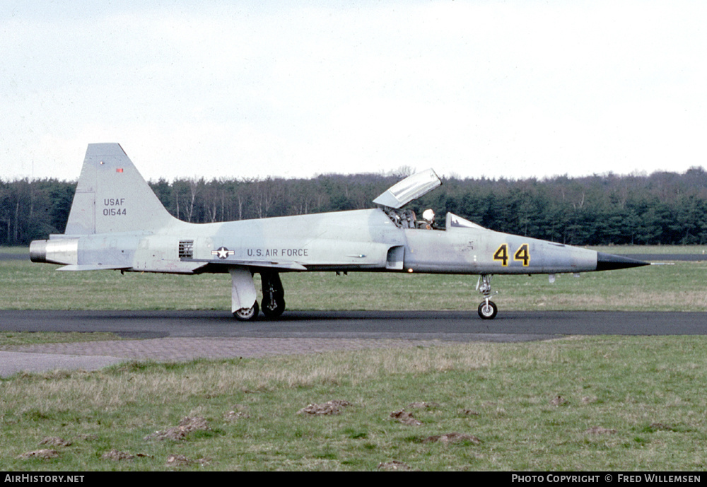 Aircraft Photo of 74-1544 / 01544 | Northrop F-5E Tiger II | USA - Air Force | AirHistory.net #519993