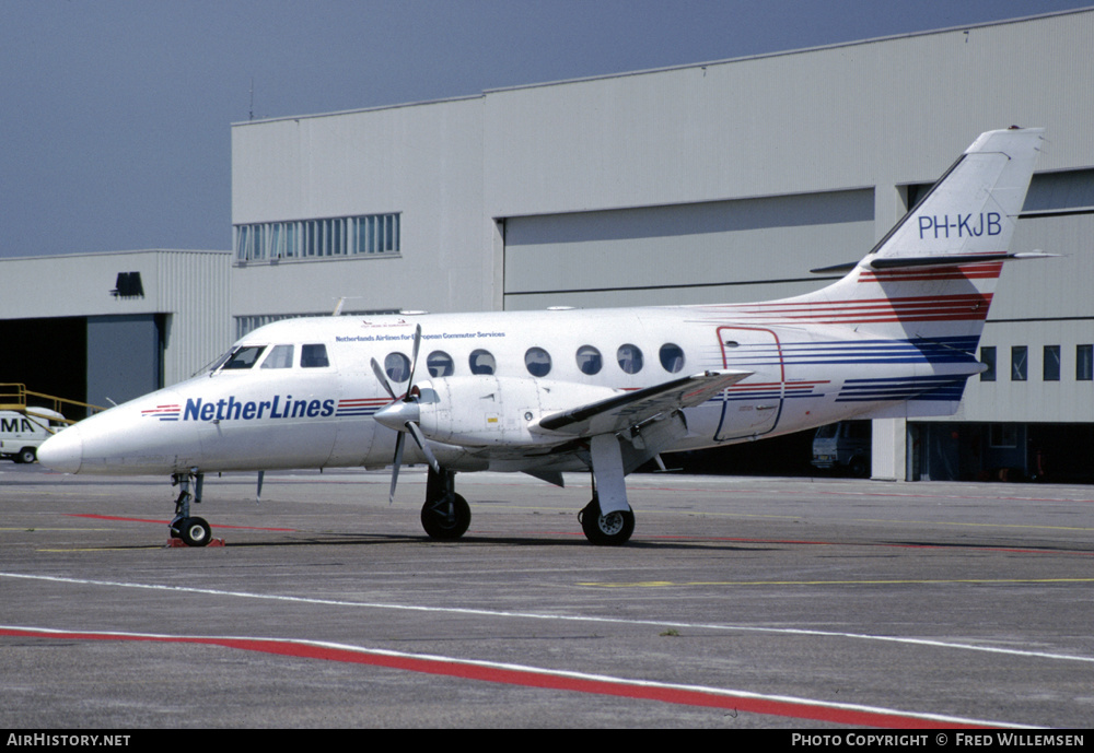 Aircraft Photo of PH-KJB | British Aerospace BAe-3108 Jetstream 31 | Netherlines | AirHistory.net #520006