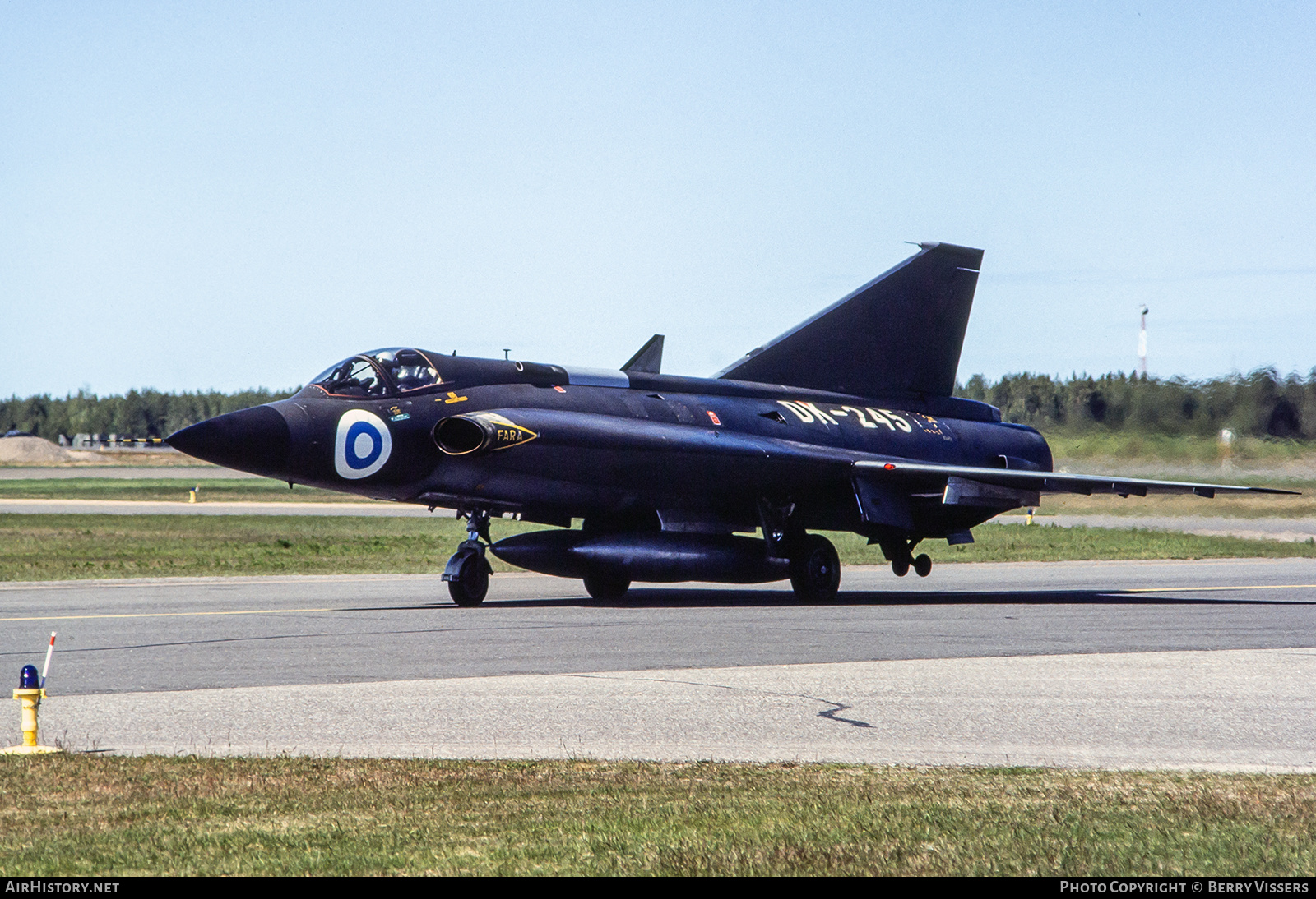 Aircraft Photo of DK-245 | Saab J35F-1 Draken | Finland - Air Force | AirHistory.net #520017