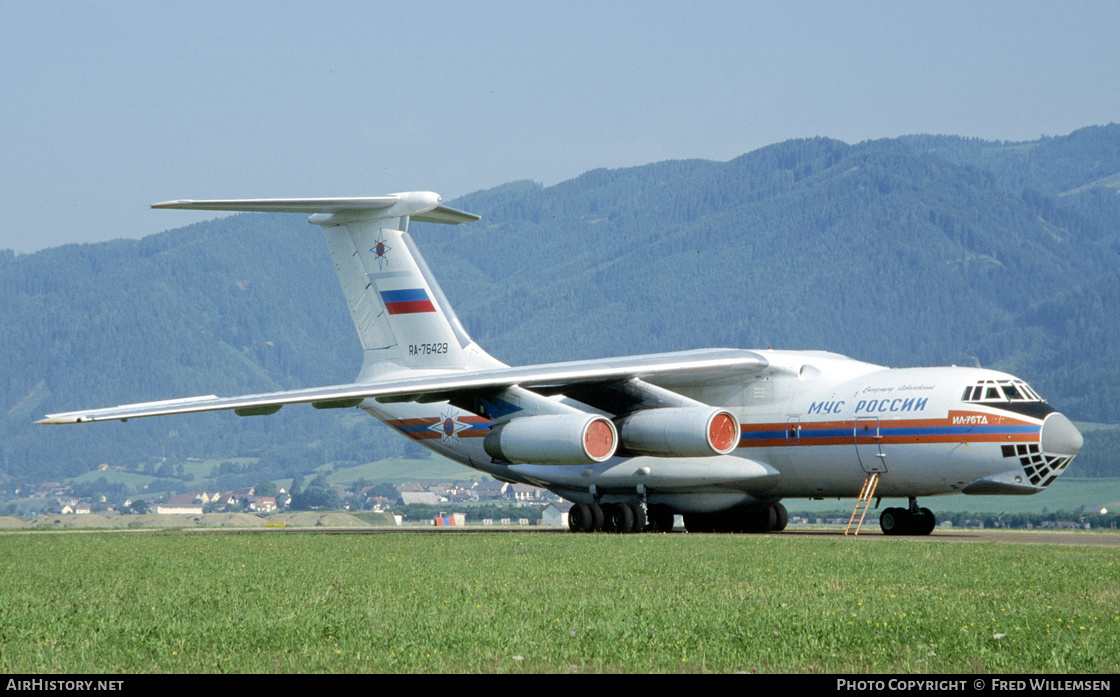Aircraft Photo of RA-76429 | Ilyushin Il-76TD | MChS Rossii - Russia Ministry for Emergency Situations | AirHistory.net #520022
